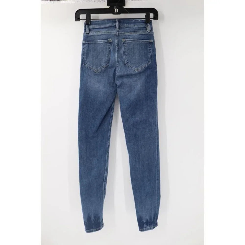 All Saints Jeans‎ Womens 25 Grace Ankle Stretch Skinny Blue Denim pockets L27